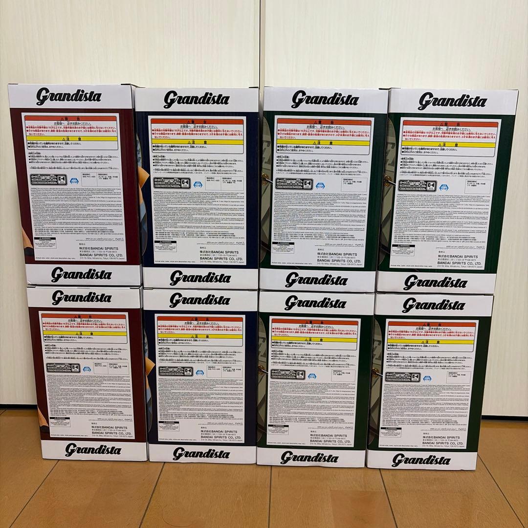 ワンピース Grandista ゾロ　サボ　エース　フィギュア8体セット