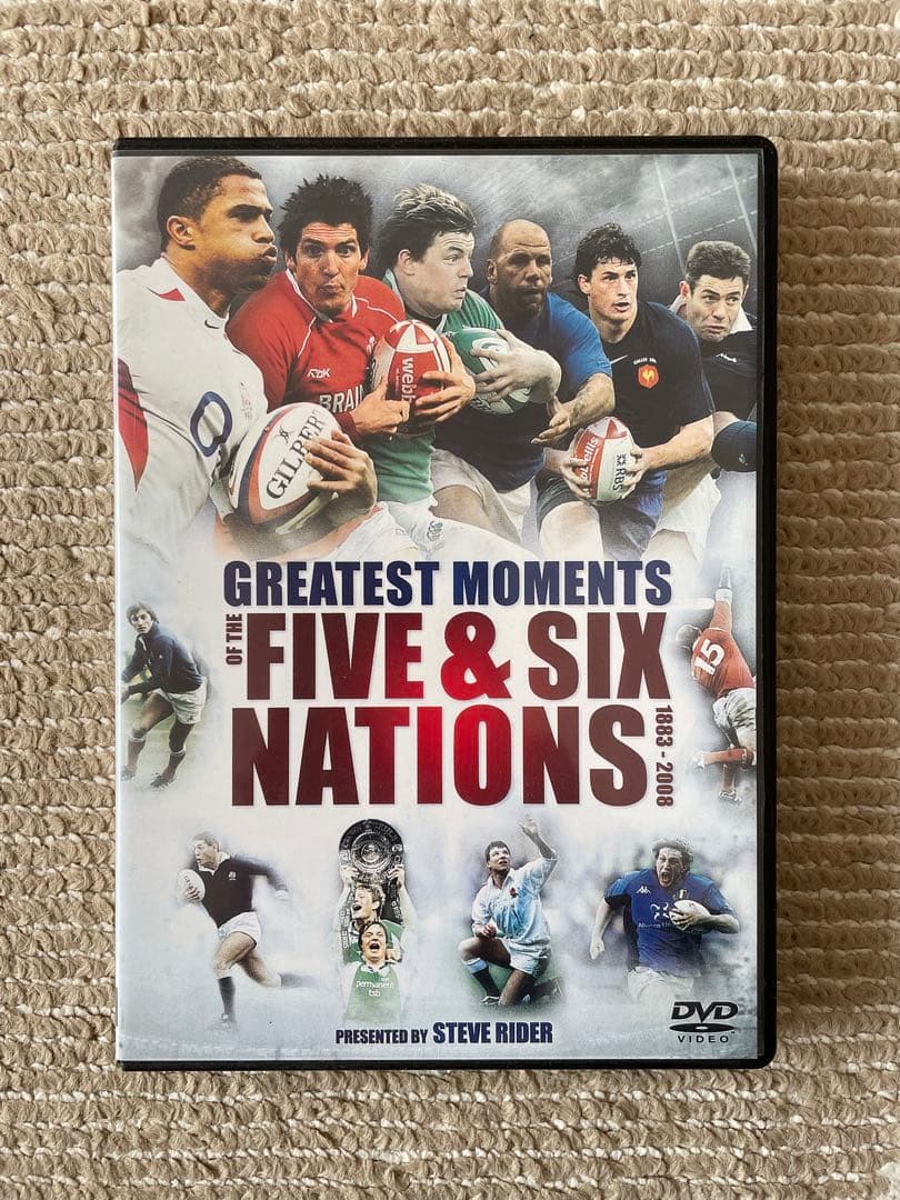 ラグビー　dvd シックスネーショズ　オールブラックス