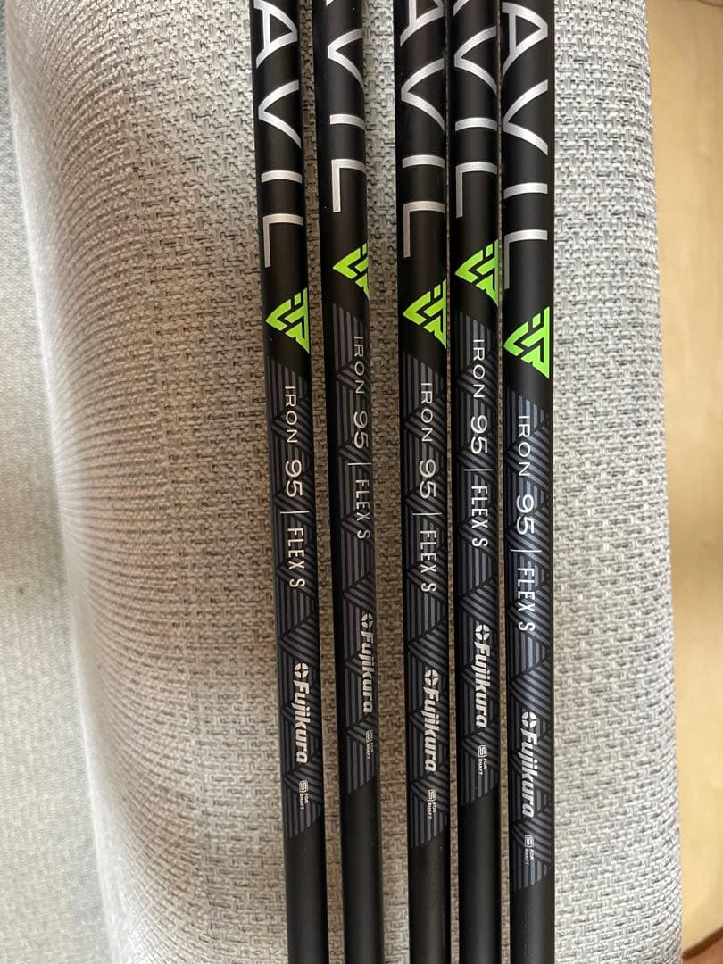 テーラーメイド　P8CB カスタムシャフト5本セット