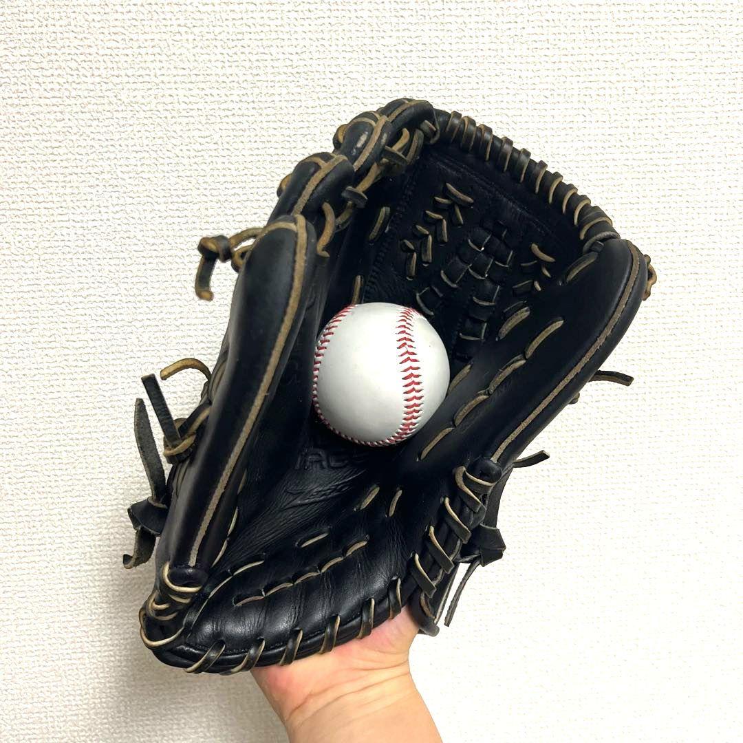 919 アシックス ゴールドステージ 型抜群 美品 硬式 投手用グローブ 左投げ