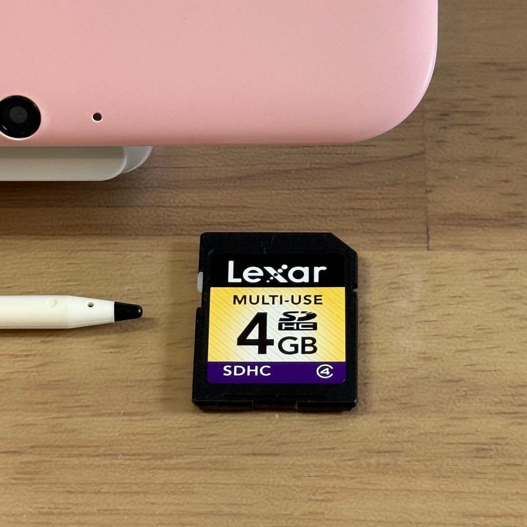 6-253【ほぼ未使用】ニンテンドー3DS LL ピンク×ホワイト