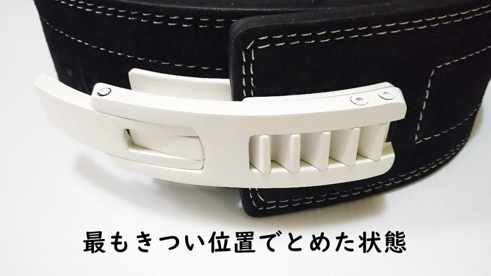 (S)新開発・本牛革アジャスタブルレバーアクションベルト10mmハーフタイプ