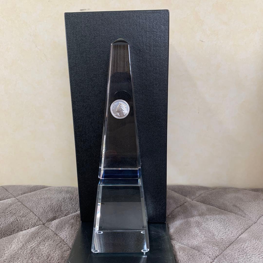 SUNLEOトロフィー、ガラスの置き物