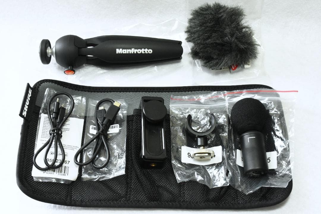 訳あり Shure MV88+ ＆ Rycote製 ウインドジャマー