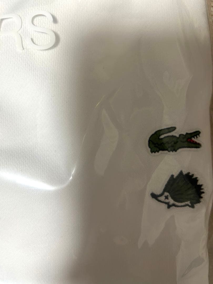 メンズウェア CLUBHAUS LACOSTE Crew Sweat White L