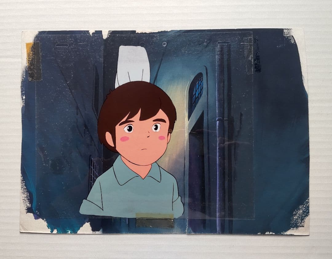 母を訪ねて三千里　セル画(背景付き)