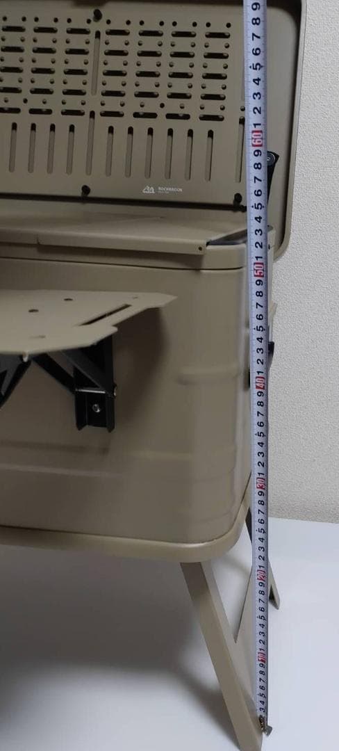 新品送料込み　50L アルミコンテナ　フルカスタム　アッシュ　キャンプ