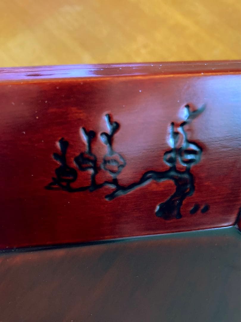 韓国伝統工芸品　螺鈿漆器　八角盛鉢　特許品　향자 ヒャンジャ　6段