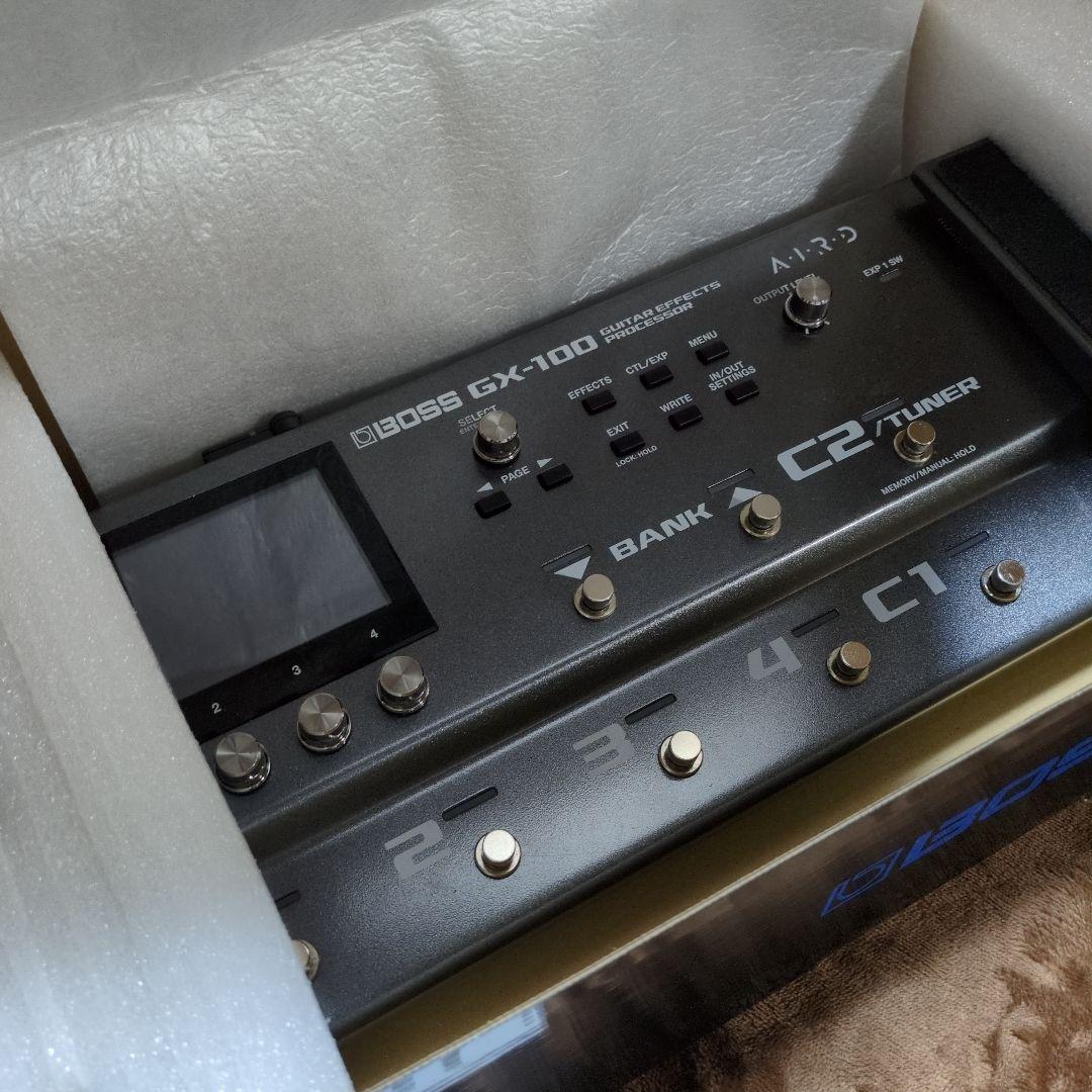 【本日限定価格】BOSS GX-100 BT dual アダプタ付きセット　中古