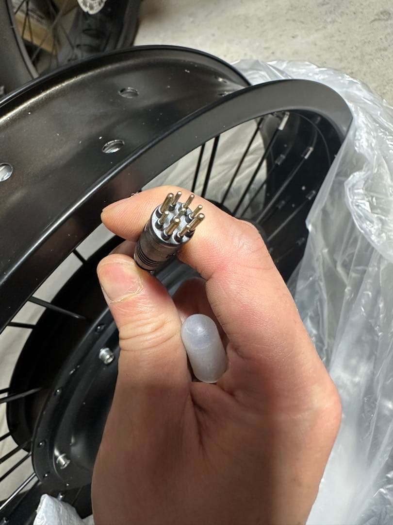 Ebike48v1000wフロントモーターキットコントローラーセット135mm用