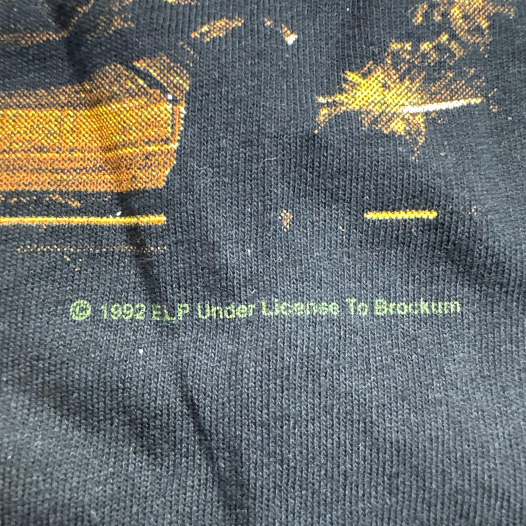 希少 ELP 90s ヴィンテージ バンドロングTシャツ ワールドツアー 当時物