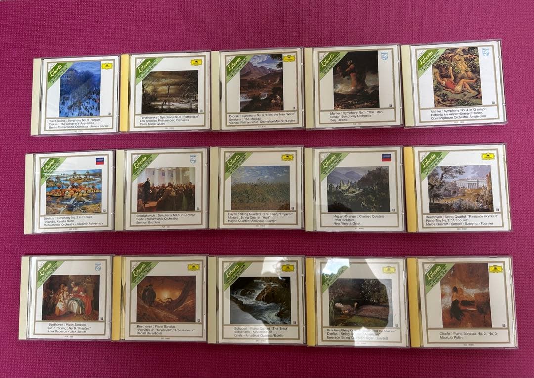 世界名曲選集 クラシック全集 1〜70巻　ゴールドディスク盤