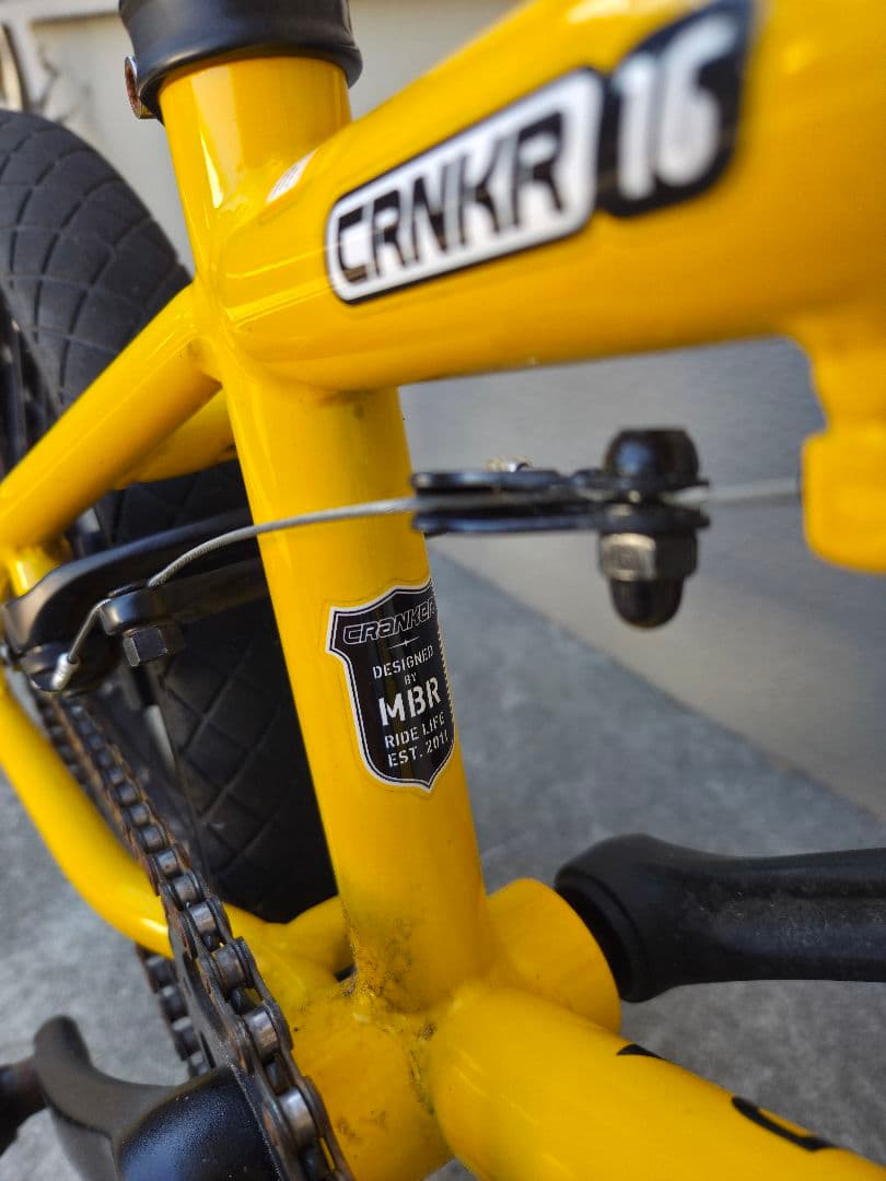 【中古】CRANKER BMX 自転車本体16インチ 　対面お渡し