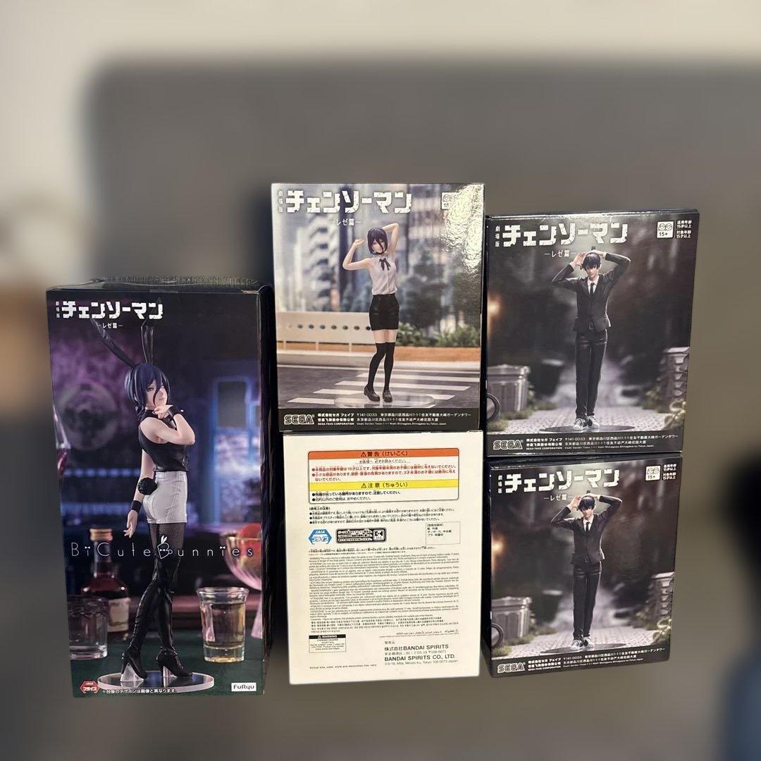 気まぐれ週末セール！チェンソーマン　フィギュア　レゼ編　5体セット