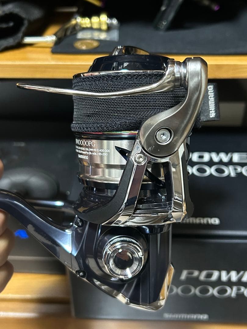 【実釣未使用】21ツインパワーsw 10000PG PEライン新品付き