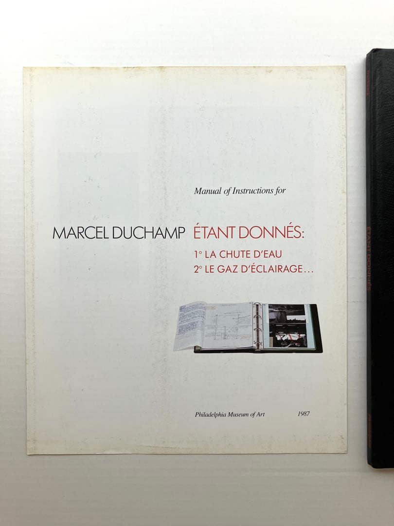 アート・デザイン・音楽 MARCEL DUCHAMP ETANT DONNES