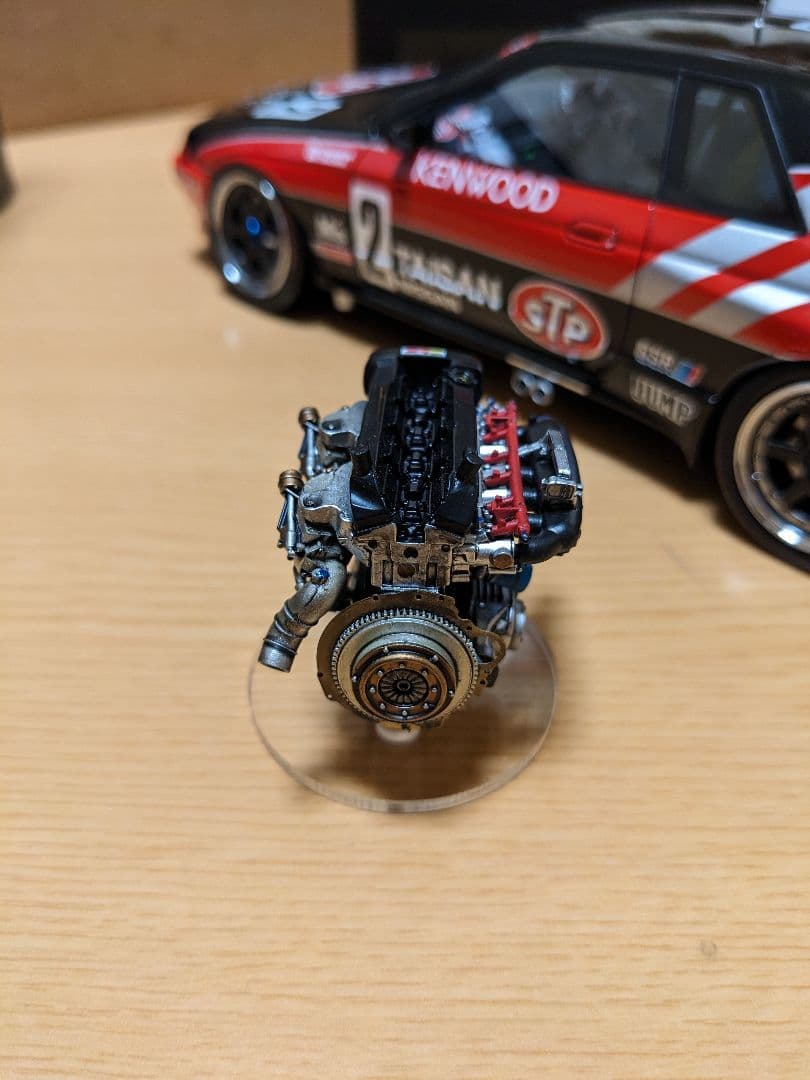 イグニッションモデル1/18　STP タイサン GT-R 1992 JTC