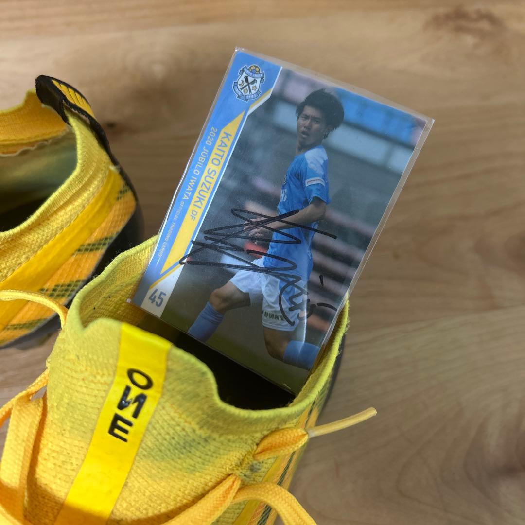 ジュビロ磐田 2020シーズン鈴木海音選手のスパイク　支給品