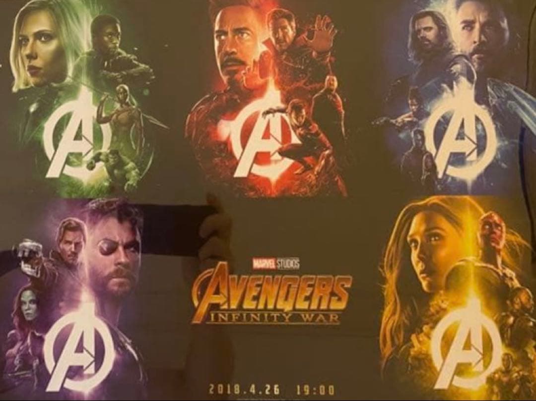 IMAX マーベル　DC ポスター　計13枚　A3