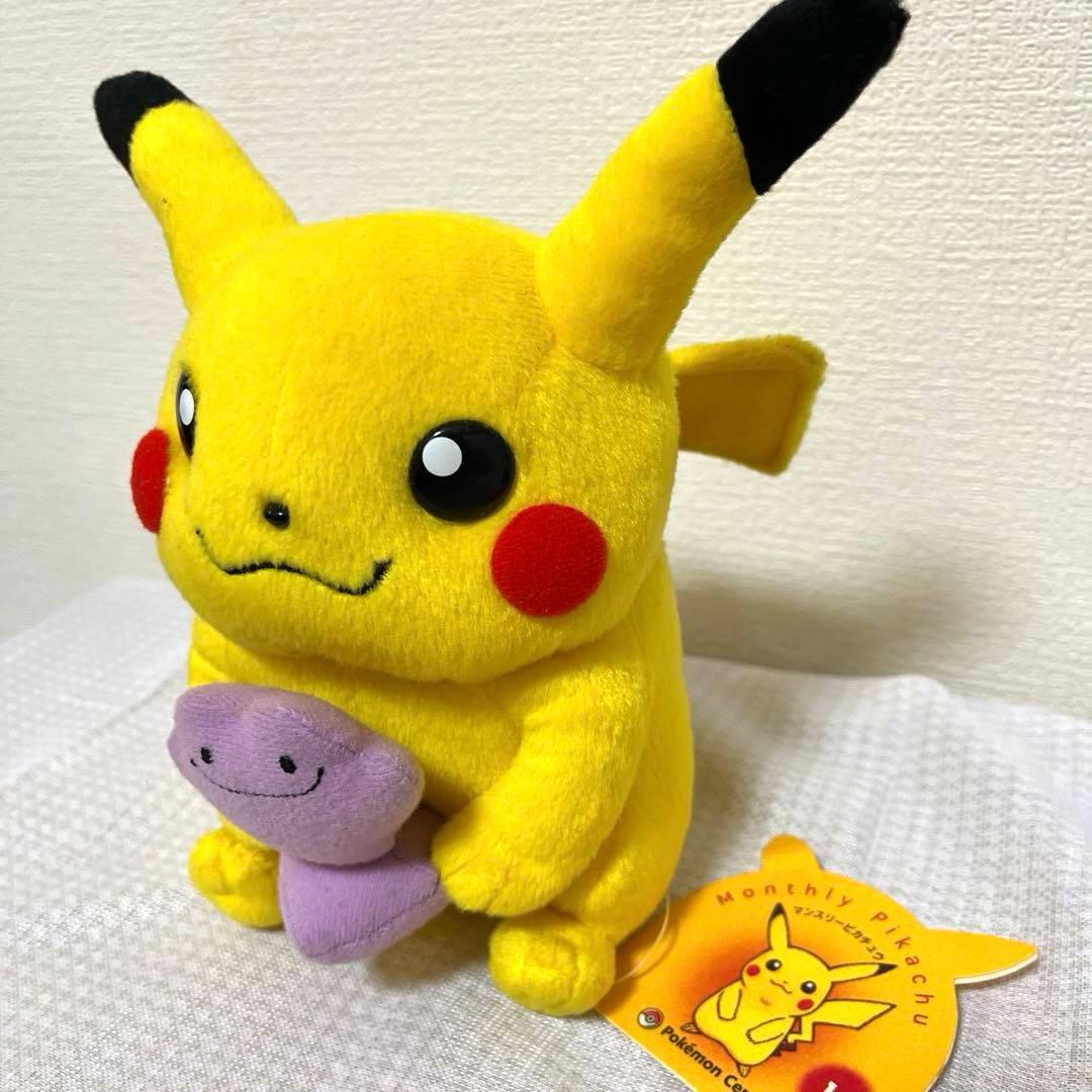 ポケセン　マンスリー　ピカチュウ　メタモン　2003 1月　ぬいぐるみ