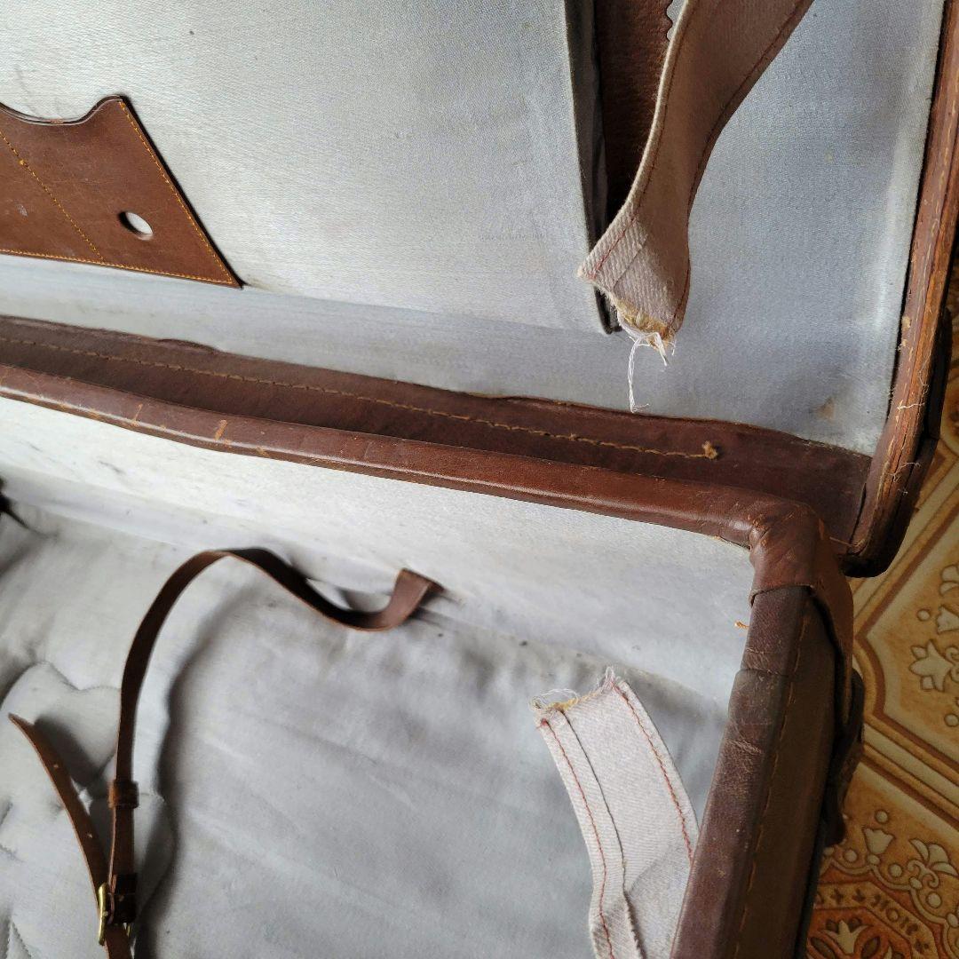 k*読様 ヴィンテージ　レザー　本革　トランクケース　ビッグサイズ