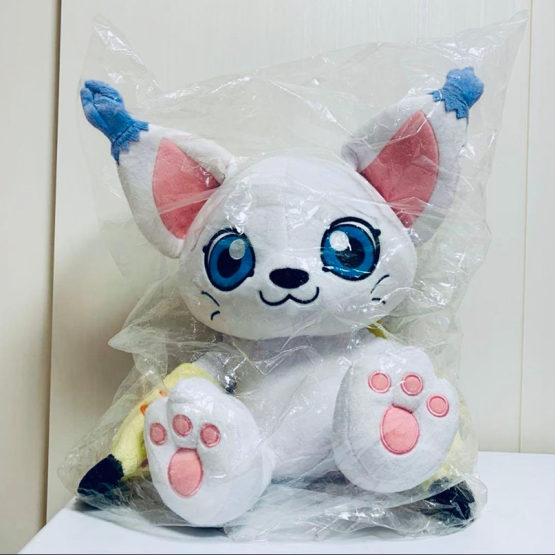 【新品未開封】デジモン テイルモン ぬいぐるみ　等身大