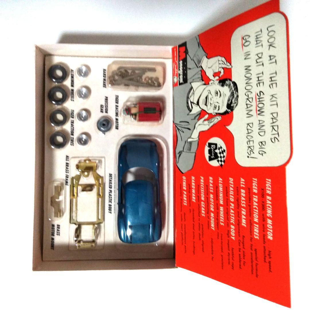 ［レア］60年代モノグラム　1/32 ローラGT　スロットカー組み立てキット