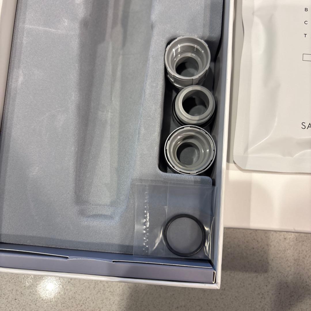 SALONIA ファインバブルクリア シャワーヘッド 中古品