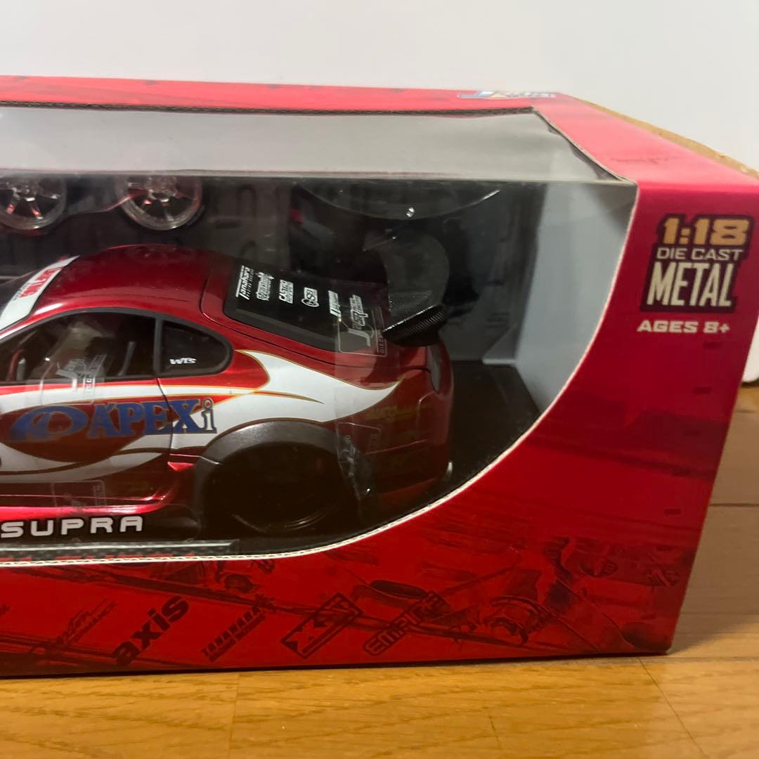 Jada toys 1/18 import racer トヨタ スープラ 80