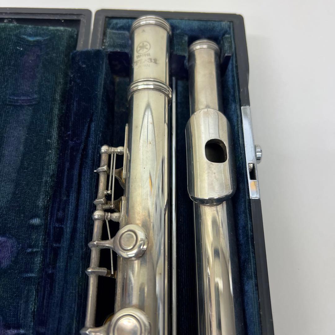 【値下げ】YAMAHA YFL-31 ヤマハ 頭部管銀製フルート ケース付き