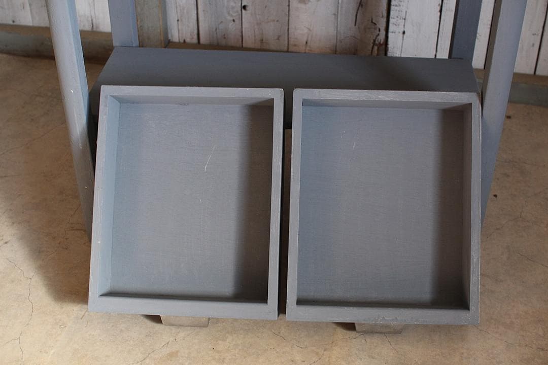 古い木枠ガラスケース　ケビント　ドクターキャビネット