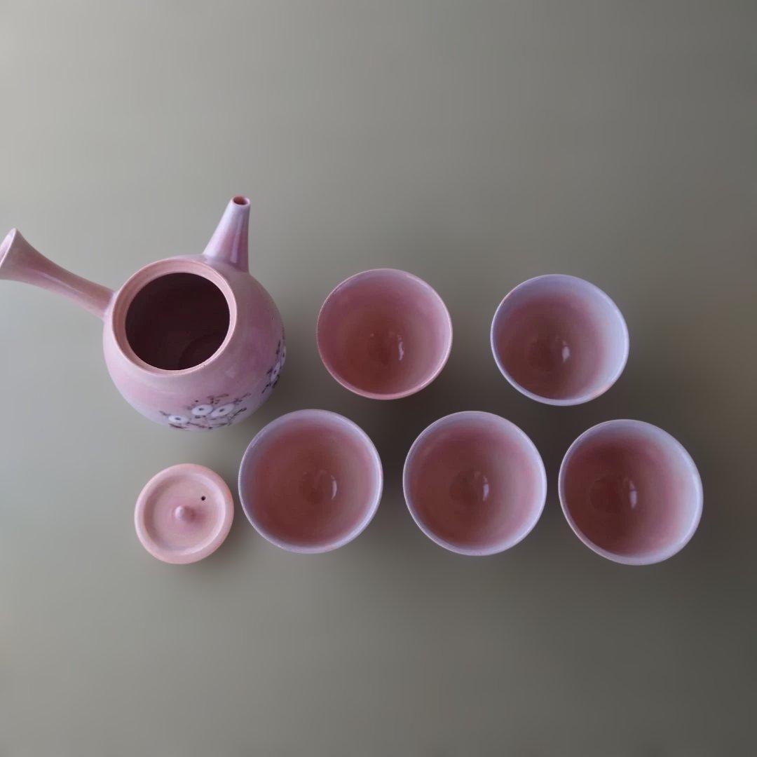 煎茶器 京焼 　あけぼの煎茶