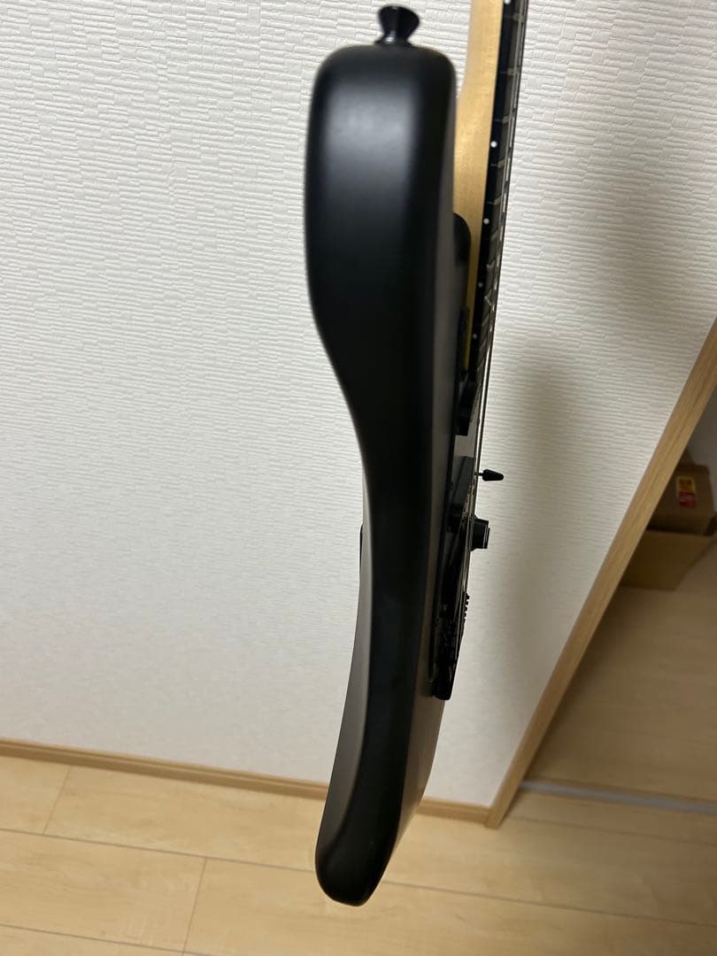 エレキギター マットブラック