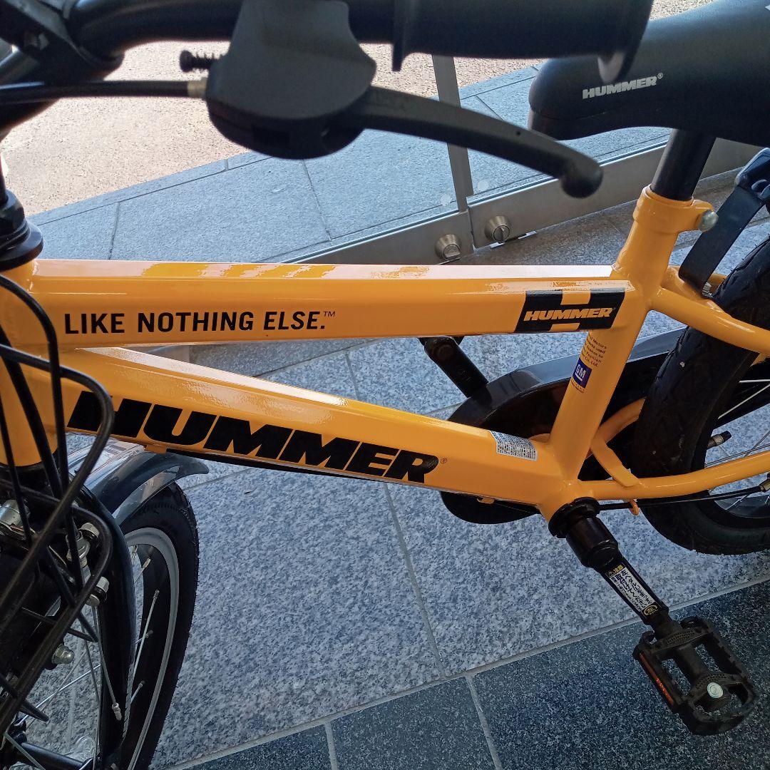 引き取り限定　HUMMER　ハマー　キッズ　子ども用自転車　18インチ　補助輪