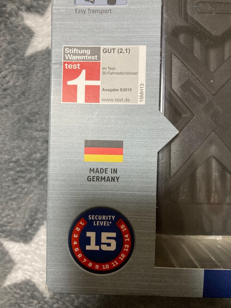 （新品）ABUS BORDO GRANIT X Plus 6500 自転車ロック