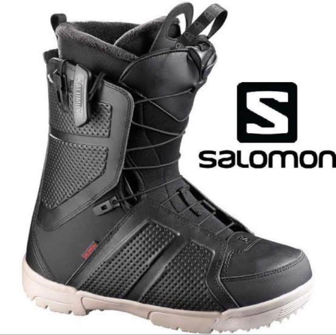 【竜神】SALOMON サロモン　スノーボードブーツ　27.5cm 黒