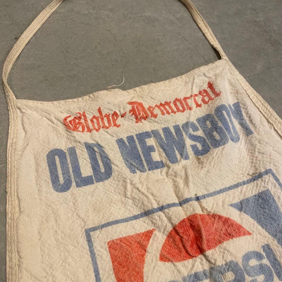 40s　PEPSI ワークエプロン　ニュースペーパー　　ビンテージ