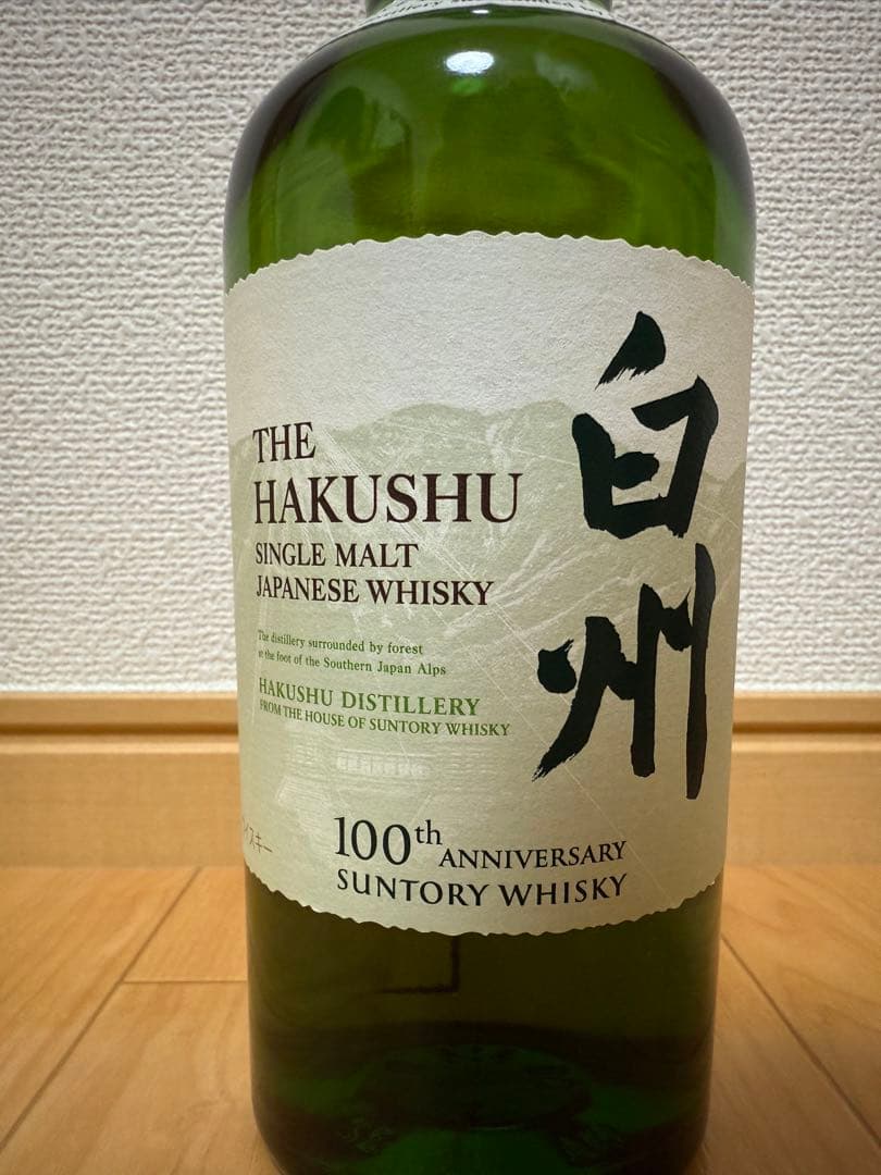 momo　HAKUSHU 100周年記念 シングルモルトウイスキー