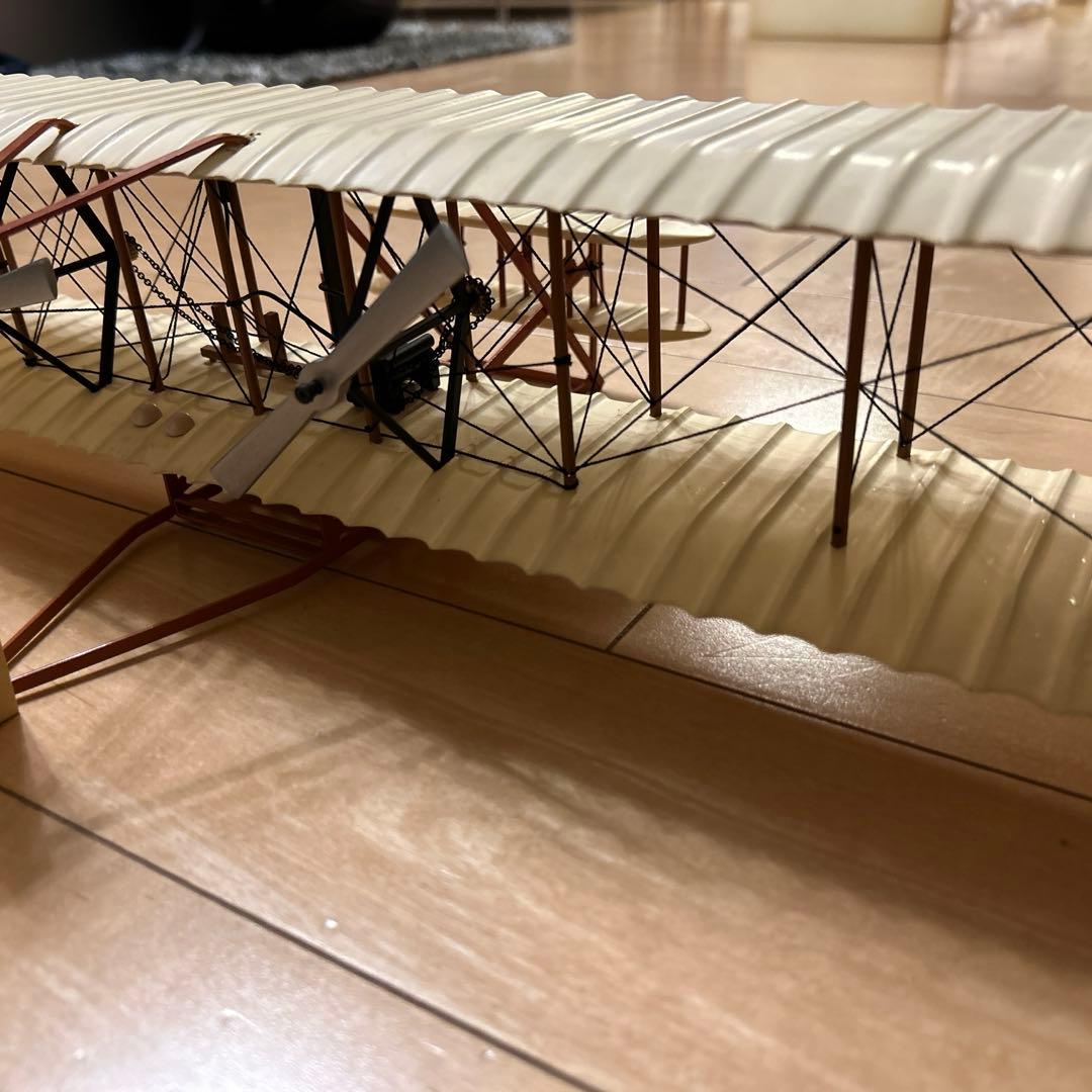 x*3様 キティホークフライヤー ライト兄弟 1903 飛行機 模型 オブジェ
