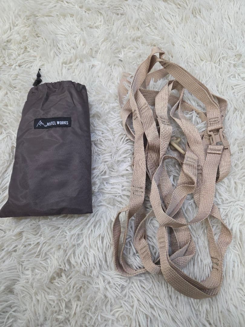 美品　ラーテルワークス　ボーデン　グレージュ