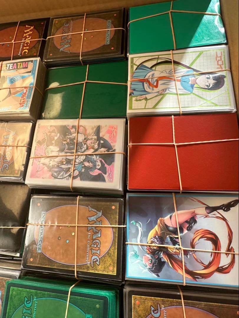 ① マジックザギャザリング スリーブ付 約20kg 大量 未仕分け 引退品