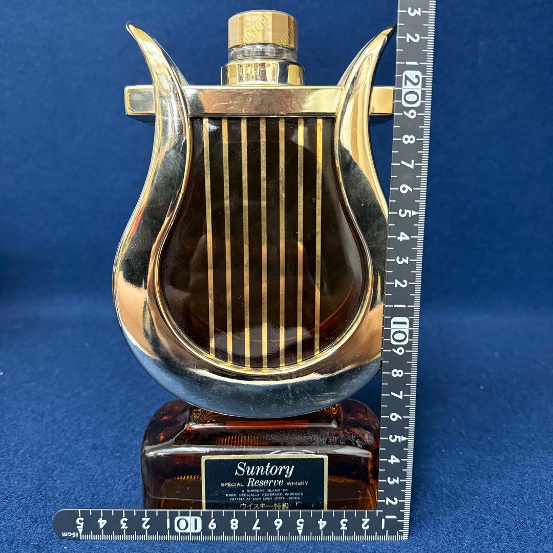 サントリー ウイスキー リザーブ ハープ型ボトル