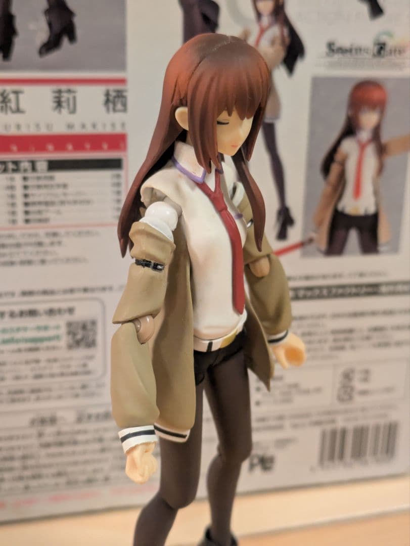 シュタインズゲート　figma 牧瀬紅莉栖 098 アクションフィギュア