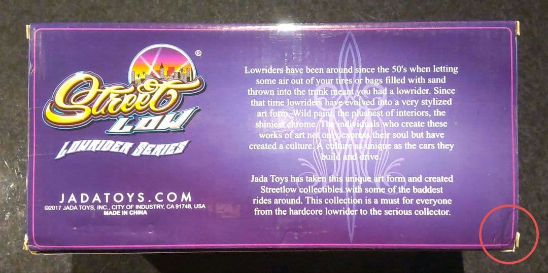 1958シボレーインパラローライダーミニカー新品未開封当時物☆Lowrider