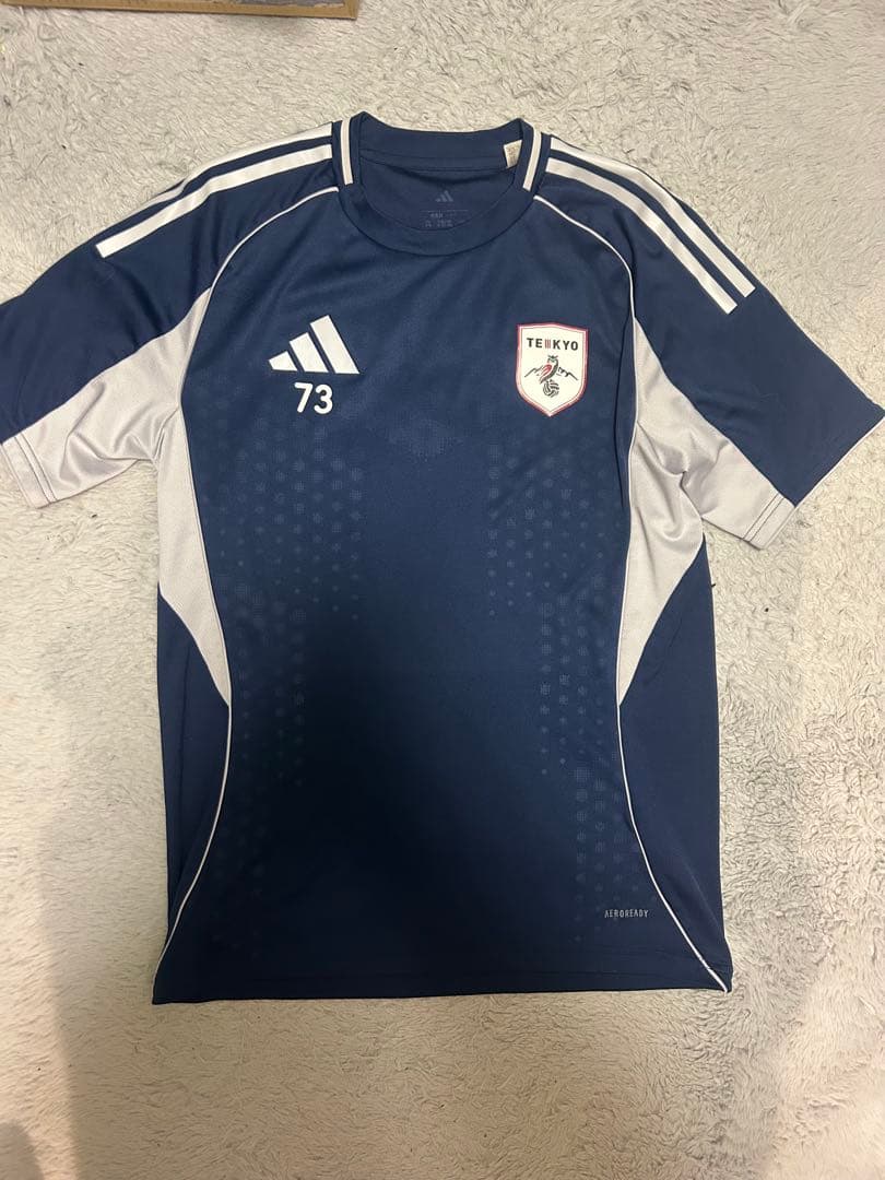 帝京第三adidas 移動着ネイビー73