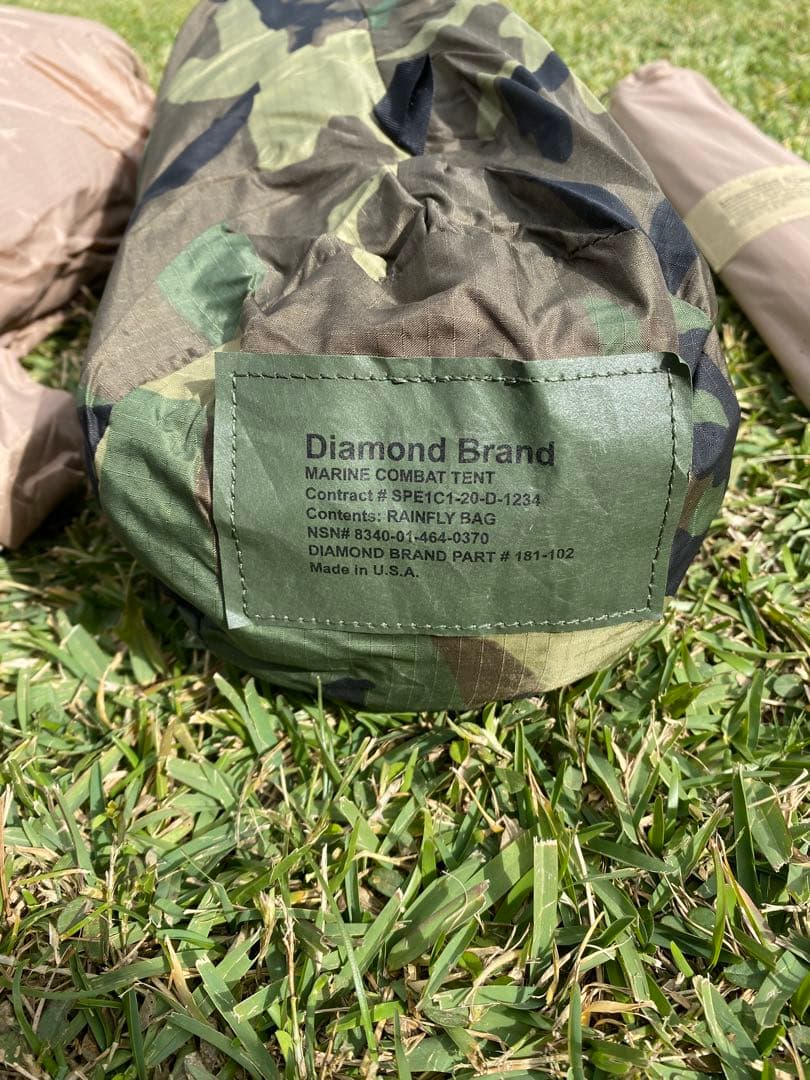 米軍　Marine Combat Tent コンバットテント美品USMC
