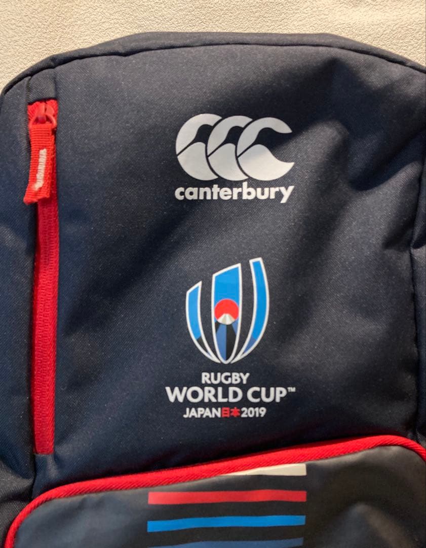 ラグビーW杯ジャパン2019大会関係者用バッグ　カンタベリー製新品&キーホルダー