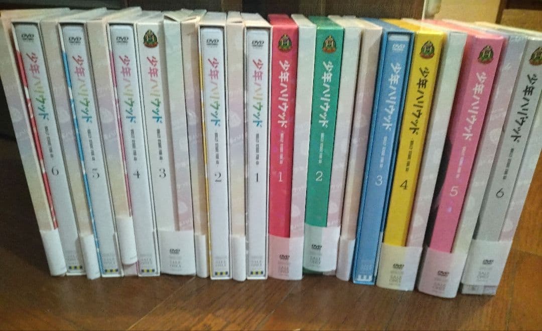 【初回製造版】少年ハリウッドDVD全巻セット(1.2期)