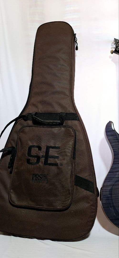 PRS SE ダークブルー エレキギター 本体ギターケース付きcustom24