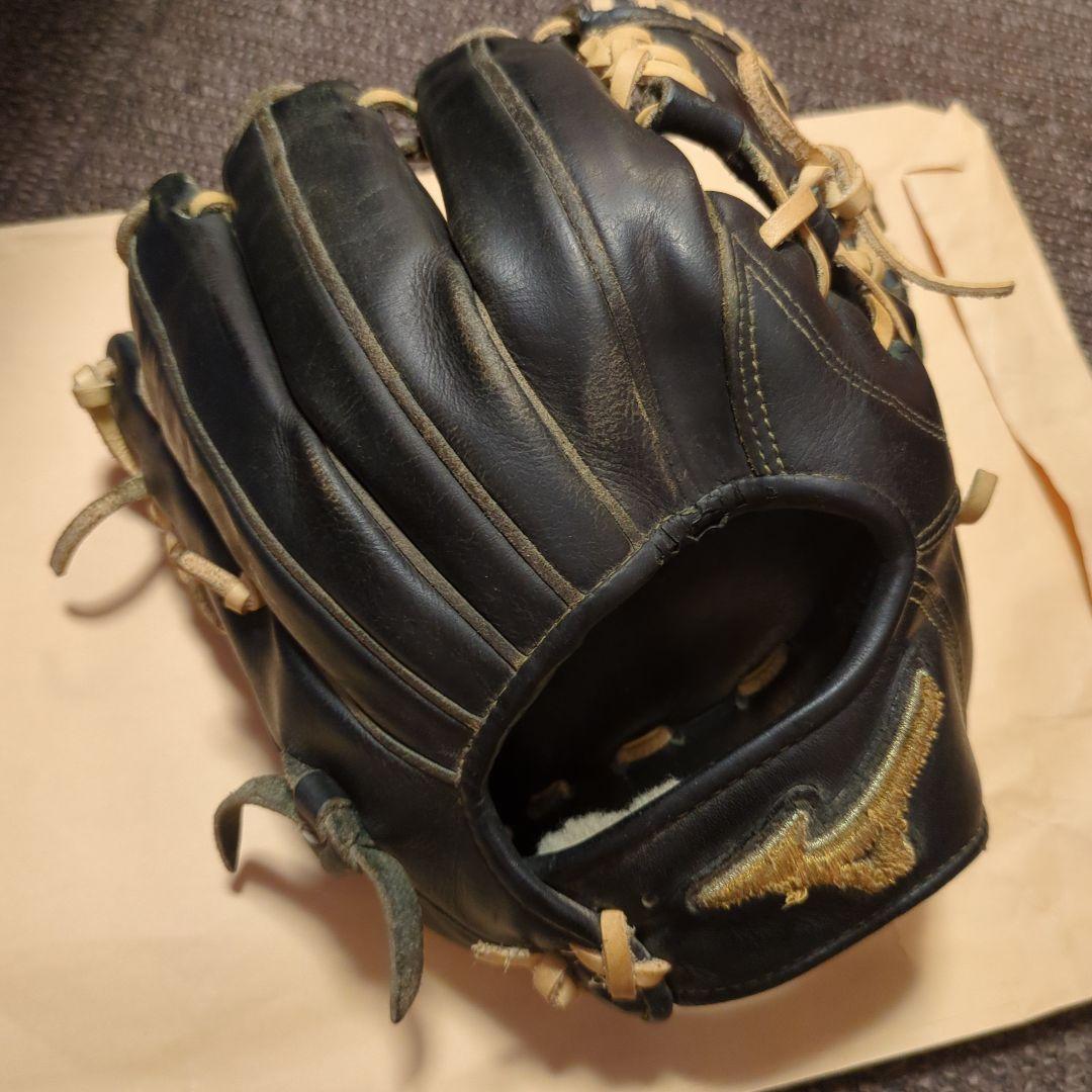 ミズノプロ　MIZUNO PRO　 硬式野球グローブ 黒